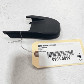 INFINITI Q50 2014 - 2020 FRONT RIGHT PASSENGER SEAT TRACK END CAP COVER TRI INFINITI Q50 2014 - 2020 FRONT RIGHT PASSENGER SEAT TRACK END CAP COVER TRI