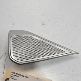 2017 INFINITI Q50 FRONT LEFT DRIVER DOOR PANEL SPEAKER COVER GRILLE OEM
