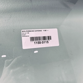 2014 - 2016  Porsche CAYENNE FRONT WINDSHIELD WINDOW GLASS OEM