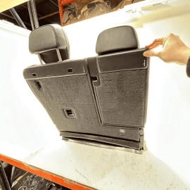 Porsche Panamera 2011-2016 Rear Left Driver Seat Backrest Upper Cushion OEM