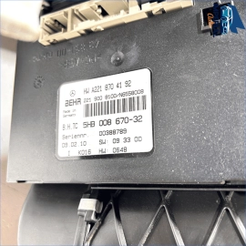 2007-2010 MERCEDES S550 HVAC ASSEMBLY HEATER BLOWER MOTOR HOUSING BOX CORE 