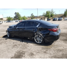 2018 INFINITI Q50 LUXE FRONT LEFT DRIVER SEAT UPPER LOWER FRAME & MOTOR OEM
