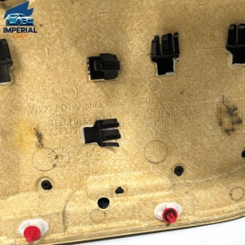 07-13 MERCEDES S550 W221 REAR LEFT DRIVER DOOR INTERIOR PANEL TRIM COVER OE