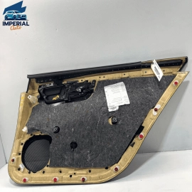 07-13 MERCEDES S550 W221 REAR LEFT DRIVER DOOR INTERIOR PANEL TRIM COVER OE