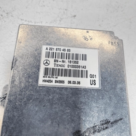 2007-2013 MERCEDES-BENZ S-CLASS VOICE LANGUAGE COMMUNICATION CONTROL MODULE