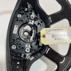 2007-2013 MERCEDES W221 S600 DRIVER STEERING WHEEL W/ PADDLE SHIFTERS OEM