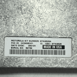 2007-2009 MERCEDES S550 S600 BLUETOOTH ANTENNA PORTABLE CONTROL MODULE UNIT