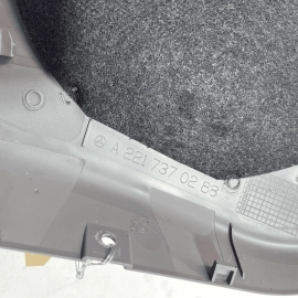 07-13 Mercedes S550 S600 S400 Rear Passenger Door Panel Speaker Cover Trim 