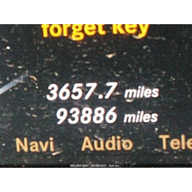 2007-2009 MERCEDES S-CLASS CENTER CONSOLE TRIM COVER BEZEL BURR WALNUT OEM