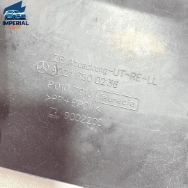 2007-2013 MERCEDES S550 W221 Right Passenger Side Under Dashboard Trim Cove 2007-2013 MERCEDES S550 W221 Right Passenger Side Under Dashboard Trim Cove