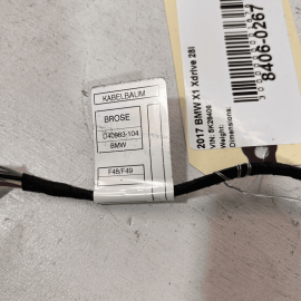 16-22 BMW X1 F48 TAILGATE LIFTGATE LOCK LATCH ACTUATOR CABLE WIRE HARNESS O