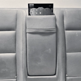2010-2013 MERCEDES-BENZ S550 S600 REAR BACK SEAT CUSHION UPPER LEATHER BLAC