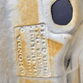 2018-2020 ACURA TLX A-SPEC 3.5L REAR FLOOR INTERIOR CARPET MAT -67K MILES- 