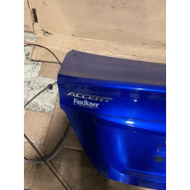 GENUINE 12-17  Trunk Tailgate Deck Lid BLUE COLOR W/ LOCK & CABLE HYUNDAI A