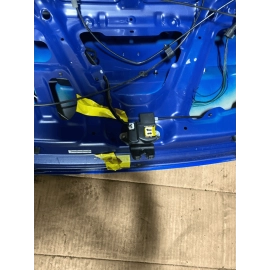 GENUINE 12-17  Trunk Tailgate Deck Lid BLUE COLOR W/ LOCK & CABLE HYUNDAI A