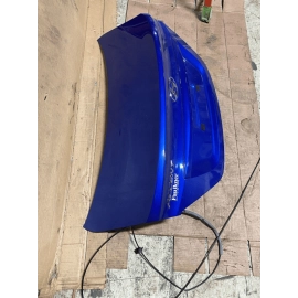 GENUINE 12-17  Trunk Tailgate Deck Lid BLUE COLOR W/ LOCK & CABLE HYUNDAI A