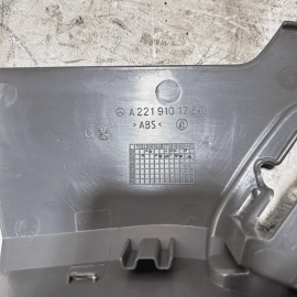 07-13 MERCEDES S600 S550 S63 AMG FRONT DRIVER SEAT RECLINE ORNAMENTAL COVER