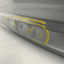 MAZDA CX-5 BACK DOOR TAILGATE LIFTGATE SHELL W/ GLASS OEM SONIC SILVER 2017
