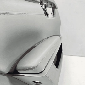 MERCEDES W221 S550 REAR LEFT DRIVER DOOR INTERIOR PANEL TRIM COVER OEM 2007