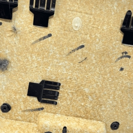 MERCEDES W221 S550 REAR LEFT DRIVER DOOR INTERIOR PANEL TRIM COVER OEM 2007