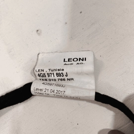 2016-2018 AUDI S6 A6 REAR RIGHT PASSENGER DOOR PANEL WIRE WIRING HARNESS OE