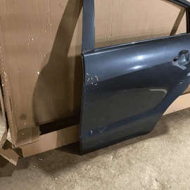 GENUINE 12-17 KIA RIO Rear Left Driver Door Bare Shell Dark Gray OEM