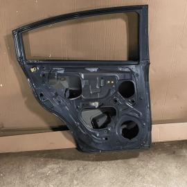 GENUINE 12-17 KIA RIO Rear Left Driver Door Bare Shell Dark Gray OEM