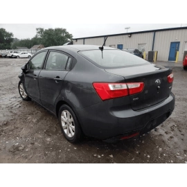 GENUINE 12-17 KIA RIO Rear Left Driver Door Bare Shell Dark Gray OEM