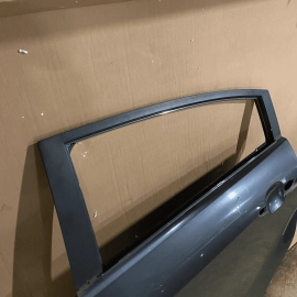 GENUINE 12-17 KIA RIO Rear Left Driver Door Bare Shell Dark Gray OEM