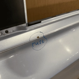 GENUINE REAR LEFT DOOR SHELL Hyundai Sonata Hybrid 11 12 13 14 15 Blue Sky 