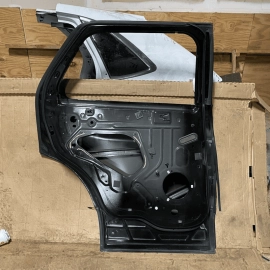 11-19 FORD EXPLORER EXTERIOR REAR LEFT DRIVER SIDE DOOR BLACK UH OEM