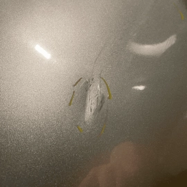 GENUINE 11-16 Hyundai Elantra REAR LEFT DRIVER Door Shell OEM