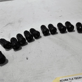 Acura Tlx Tech A-Spec 2.4L 2018 Wheel Lug Nuts Black Steel OEM 20PCS