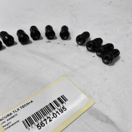 Acura Tlx Tech A-Spec 2.4L 2018 Wheel Lug Nuts Black Steel OEM 20PCS