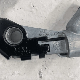 2012-2020 Tesla Model S Right B-Pillar Upper Trim w/ Seat Belt & Buckle OEM