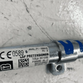 2012-2020 Tesla Model S Right B-Pillar Upper Trim w/ Seat Belt & Buckle OEM