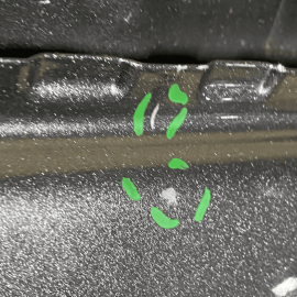 2014-2018 JEEP CHEROKEE LATITUDE REAR RIGHT PASSENGER SIDE DOOR SHELL PANEL