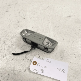 REAR OVERHEAD ROOF DOME INTERIOR LIGHT LAMP SWITCH AUDI Q3 2015-2018 OEM 1P