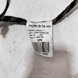 11-18 Porsche Cayenne Front Passenger Side Door Wire Plug Harness Loom Cabl