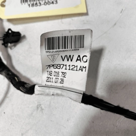 11-18 Porsche Cayenne Front Passenger Side Door Wire Plug Harness Loom Cabl