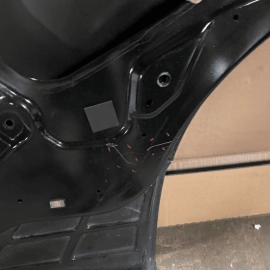 2011-19 FORD EXPLORER EXTERIOR REAR RIGHT PASSENGER SIDE DOOR BLACK UH OEM
