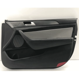15-19 Hyundai Sonata Sport Leather Interior Front Right Door Trim Panel OEM