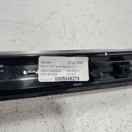 2007-2013 MERCEDES S-CLASS FRONT RIGHT DOOR INTERIOR GARNISH TRIM MOLDING O