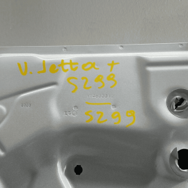 VOLKSWAGEN JETTA REAR RIGHT PASSENGER SIDE DOOR SHELL PANEL OEM 0Q0Q WHITE 