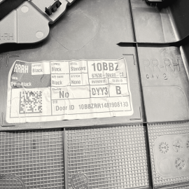 2018-2022 Toyota Camry Rear Passenger Side Interior Door Panel Cover Trim O