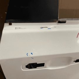 DODGE JOURNEY REAR RIGHT PASSENGER SIDE DOOR SHELL SKIN WHITE OEM 11-19 
