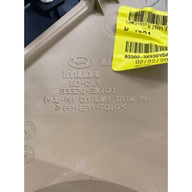 GENUINE 11-16 HYUNDAI ELANTRA RIGHT PASS REAR INTERIOR TRIM DOOR PANEL BEIG GENUINE 11-16 HYUNDAI ELANTRA RIGHT PASS REAR INTERIOR TRIM DOOR PANEL BEIG