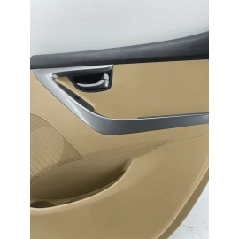 GENUINE 11-16 HYUNDAI ELANTRA RIGHT PASS REAR INTERIOR TRIM DOOR PANEL BEIG GENUINE 11-16 HYUNDAI ELANTRA RIGHT PASS REAR INTERIOR TRIM DOOR PANEL BEIG
