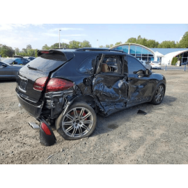 2011-2018 PORSCHE CAYENNE FRONT LEFT DOOR WINDOW B PILLAR APPLIQUE MOLDING 