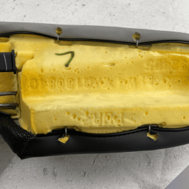 2012-2020 TESLA MODEL S REAR LEFT DRIVER SIDE SEAT BOLSTER TRIM CUSHION OEM